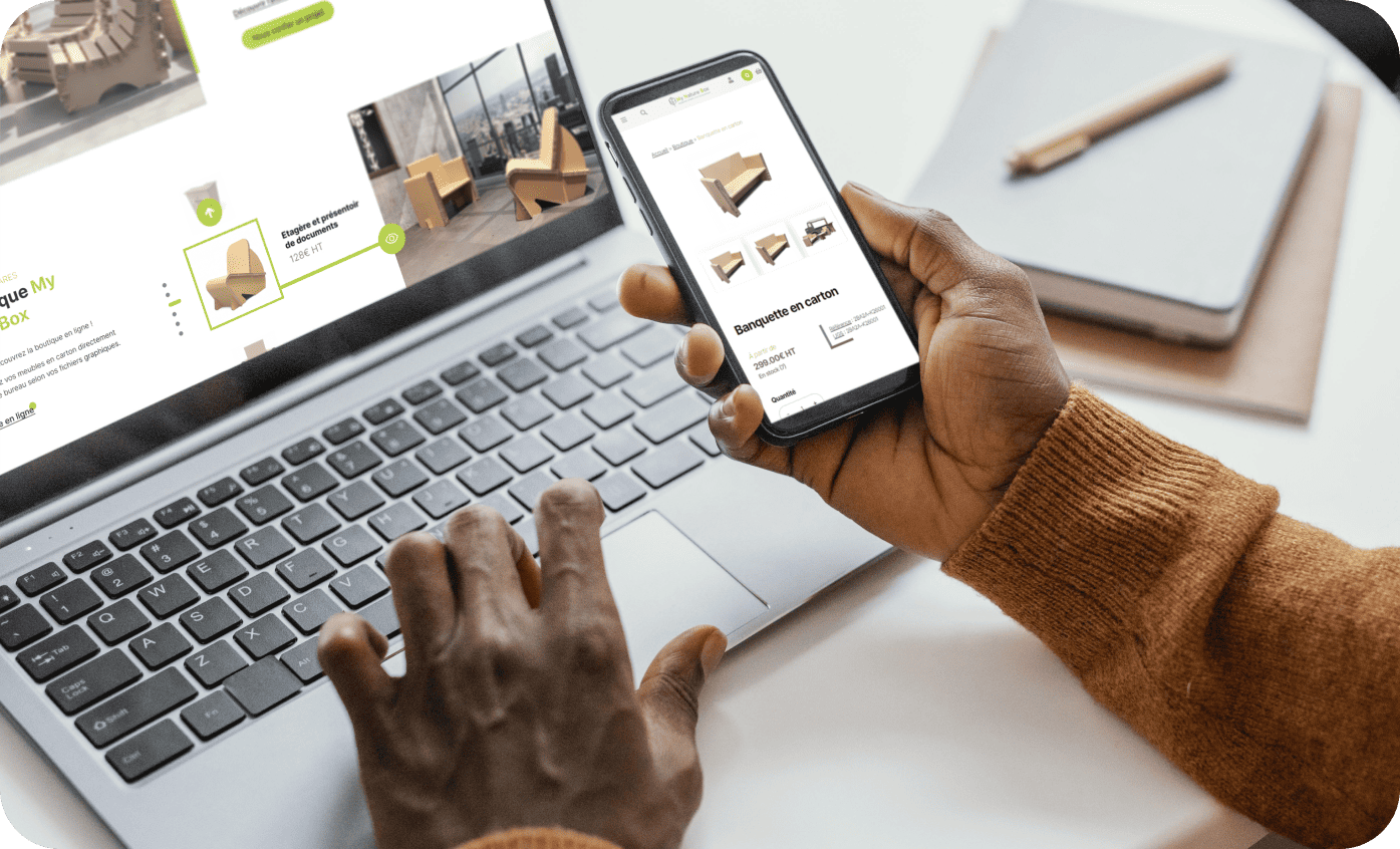Mise en ligne My nature box