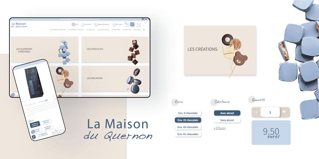 Site web la maison du quernon