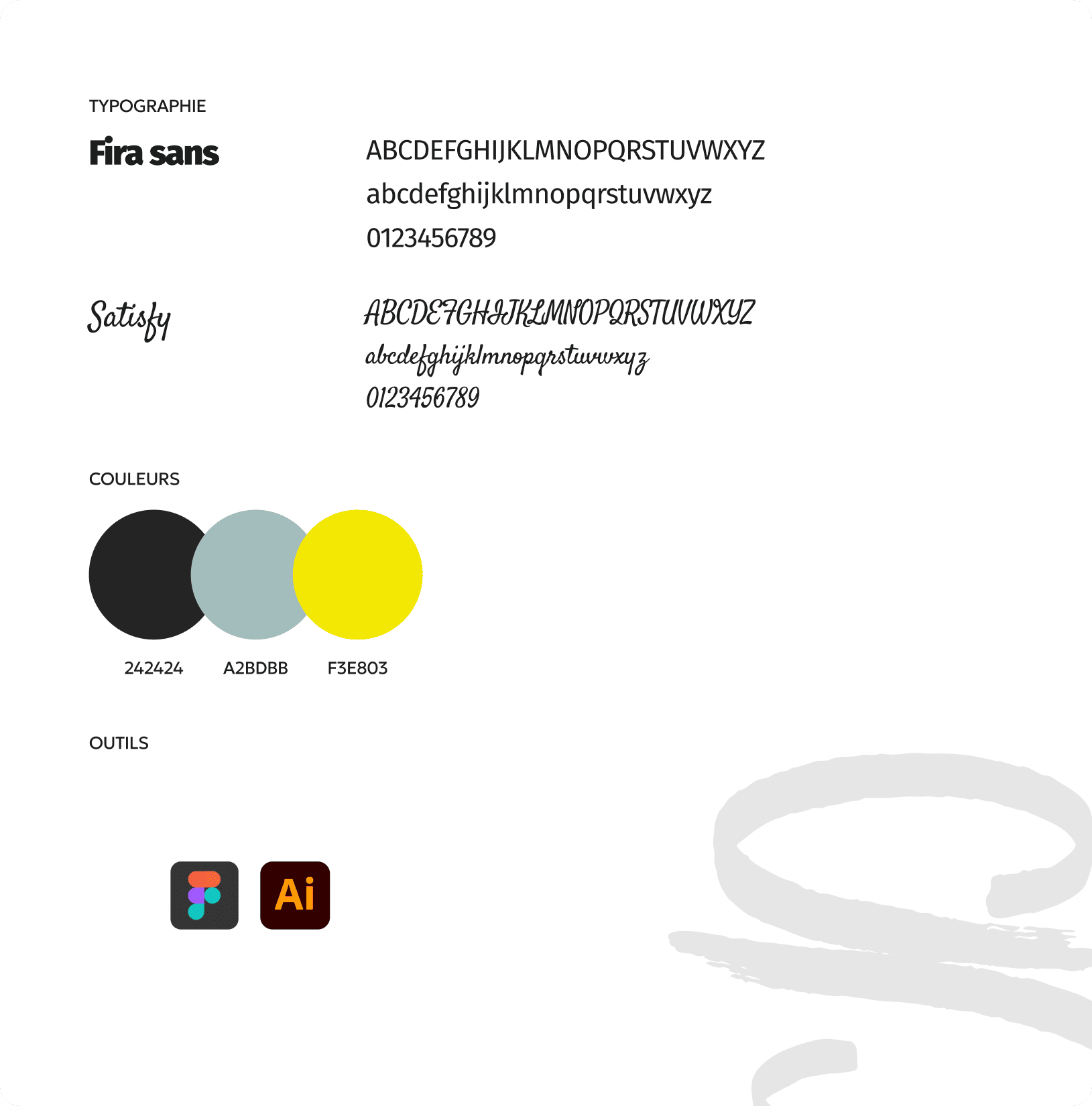 Identité visuelle Servi Couleurs