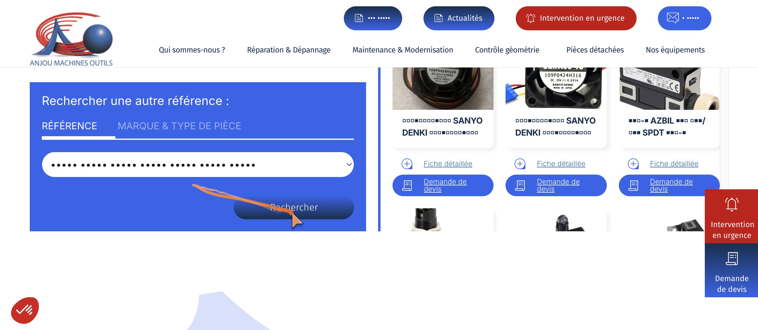 Move map avec zones de stagnation du curseur