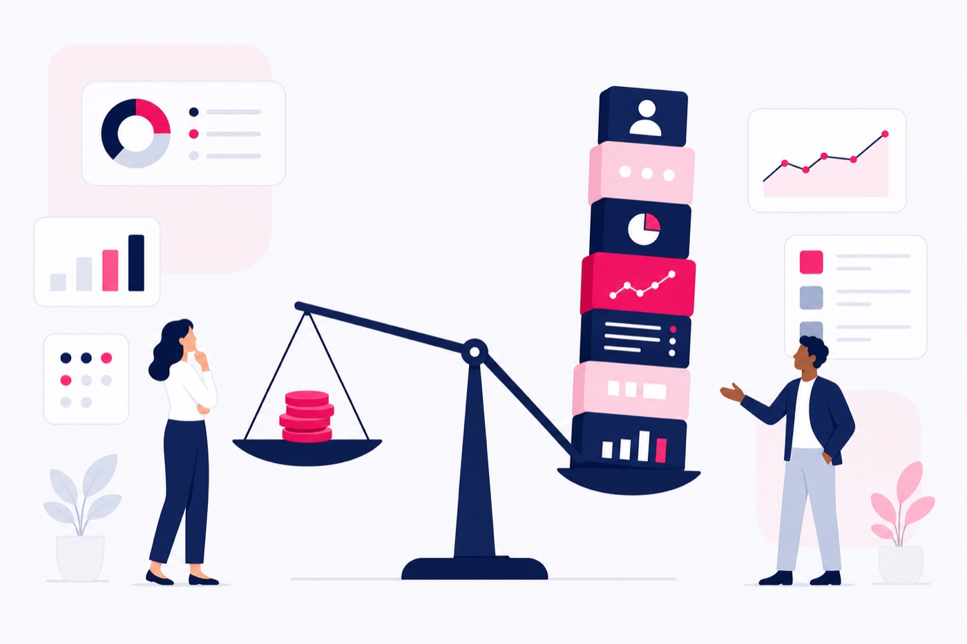 Ratio LTV/CAC : une balance entre le coût d'acquisition d'un client et la valeur qu'il apporte sur toute la relation